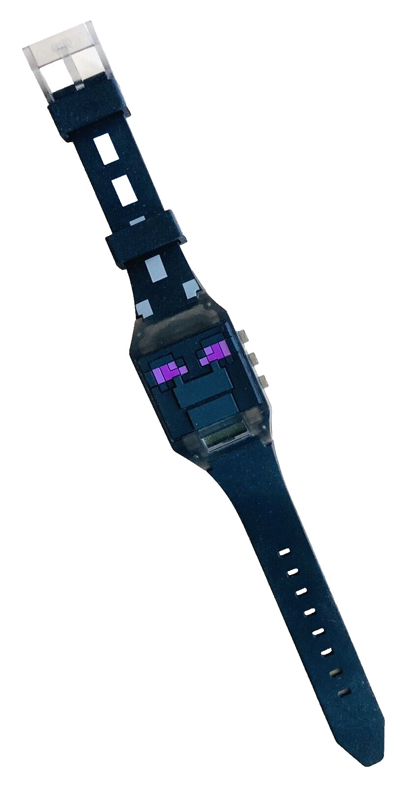 Minecraft Ender Dragon Flashing LCD Watch Light-Up Mojang Video Games Black Eyes
