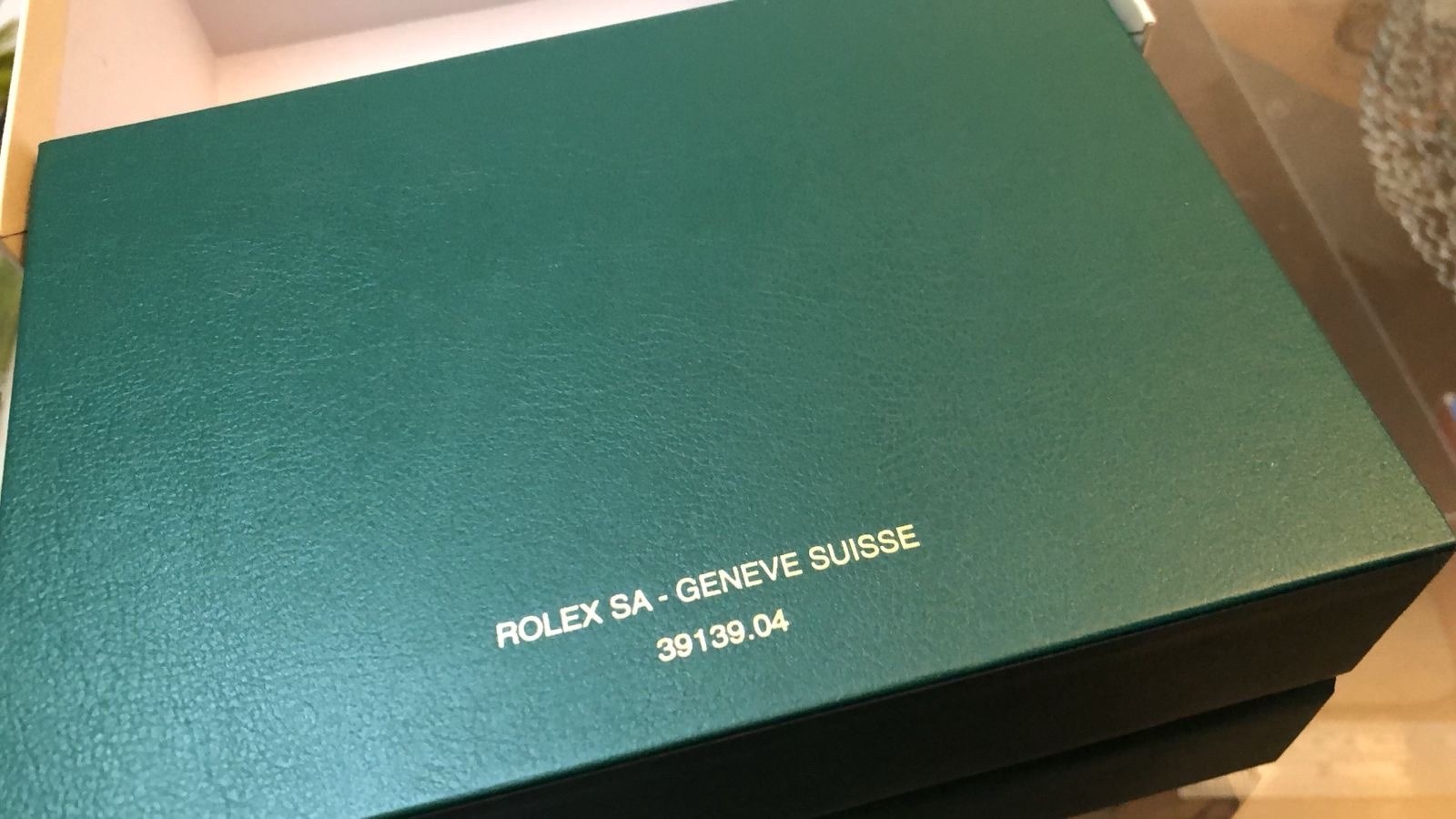 ROLEX oyster box reference M279381RBR-0004 empty box 39139.04