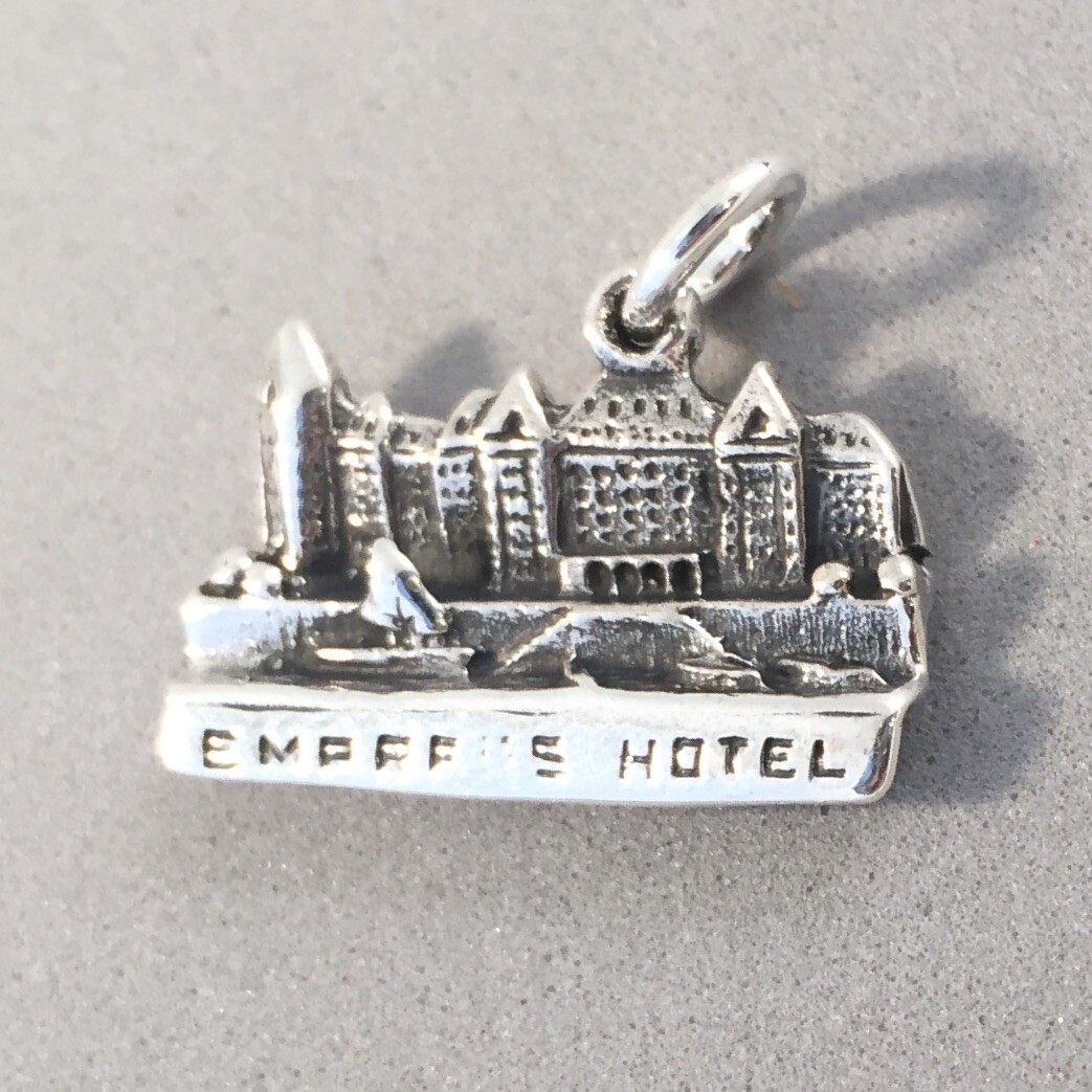 .925 Sterling Silver EMPRESS HOTEL CHARM Victoria BC Canada 925 TC12