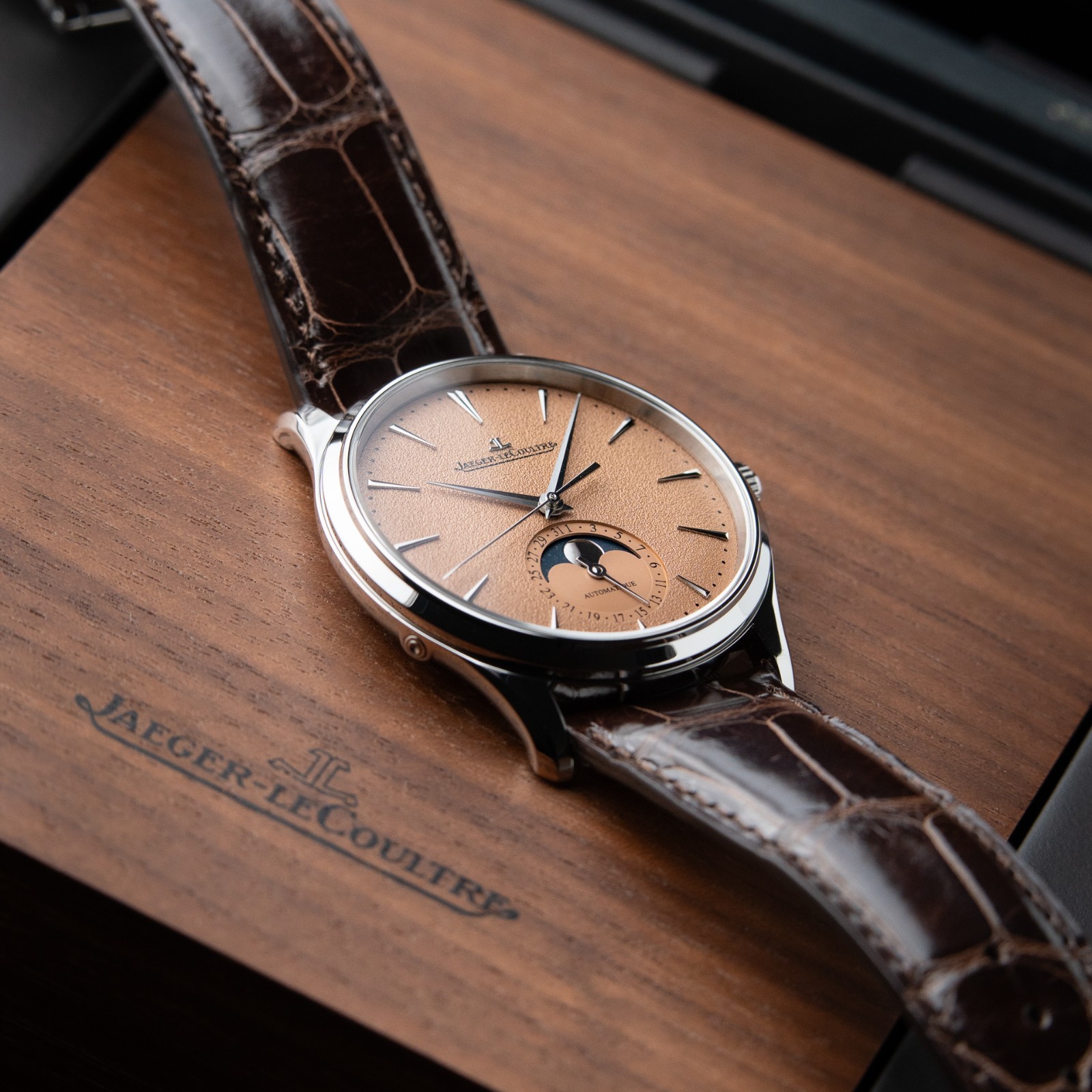 Jaeger-LeCoultre Master Ultra Thin Moon UNWORN 2026 Copper Dial Limited Watch