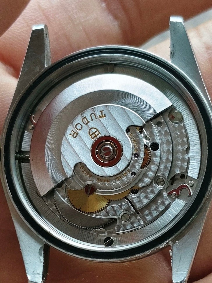 Tudor 76213 Stainless Steel 2834-2 Automatic Movement Watch Working