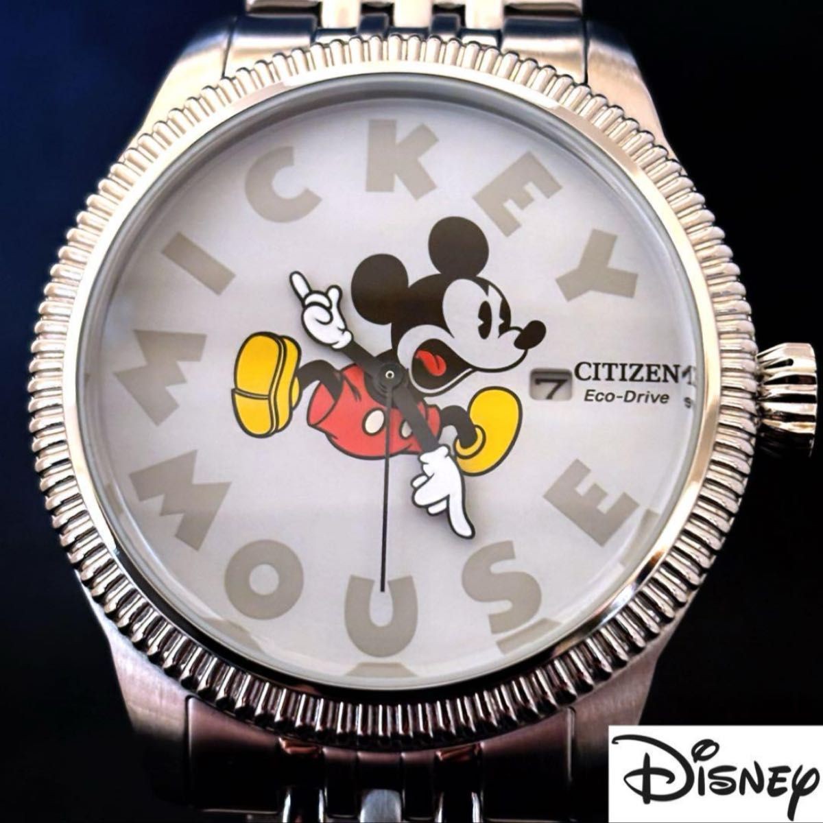 [B1P] Citizen Eco Drive Mickey Mouse Disney Park Watch [q9n]