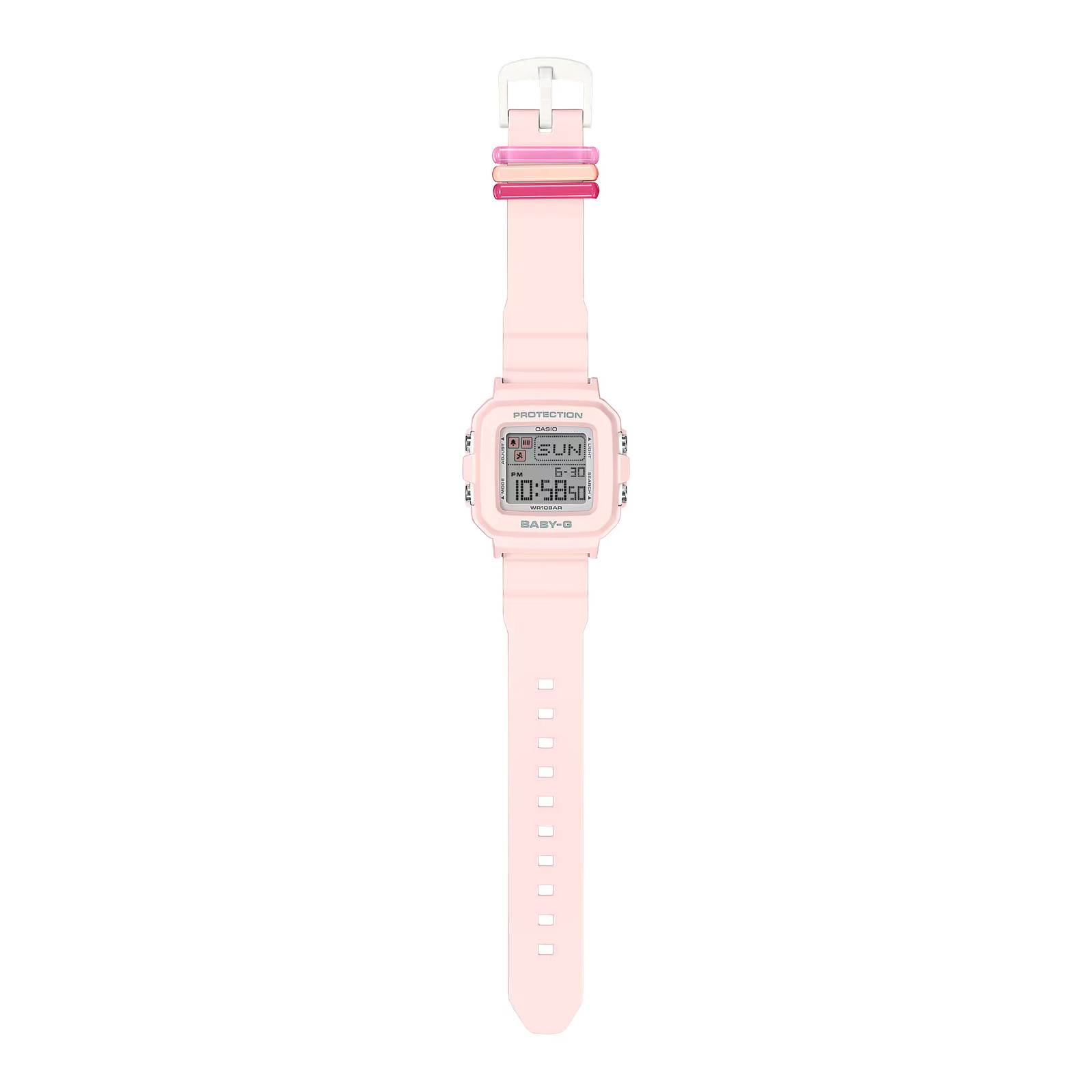 Casio Baby-G Plus Sports Quartz Pink Dial Women’s Ladies Watch BGD-10L-4