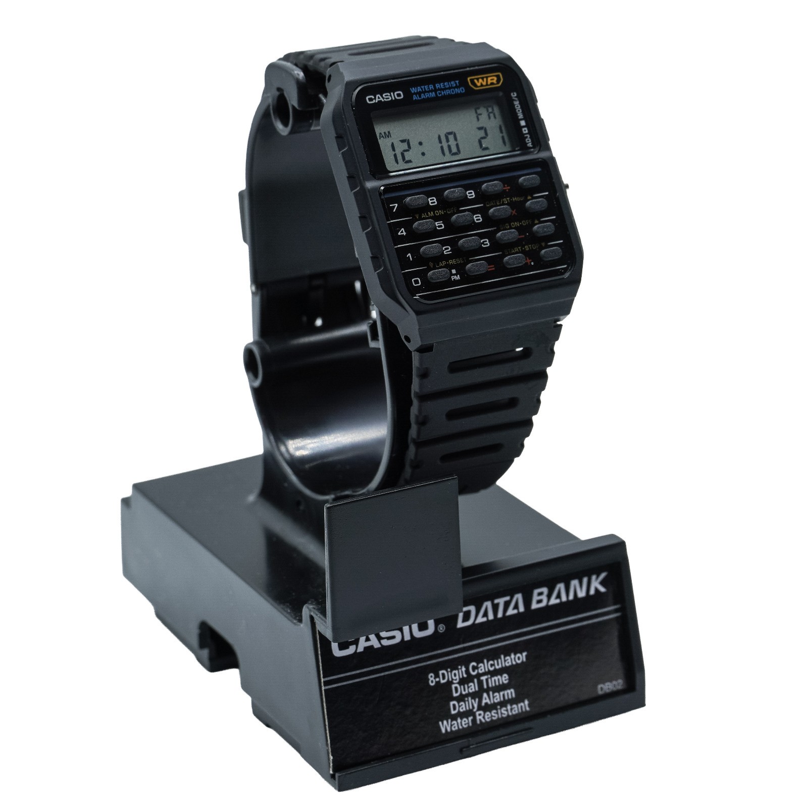 Casio CA53W1CR Calculator Unisex Watch – Black