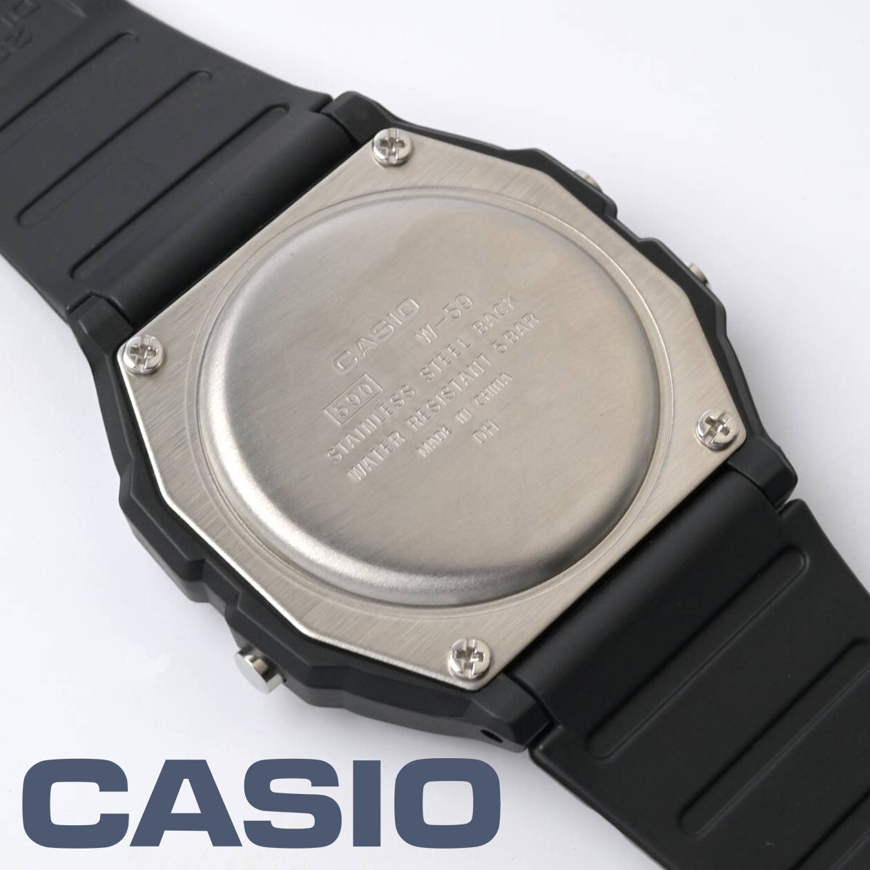 CASIO W59-1V 50m WR Classic Standard Digital Watch