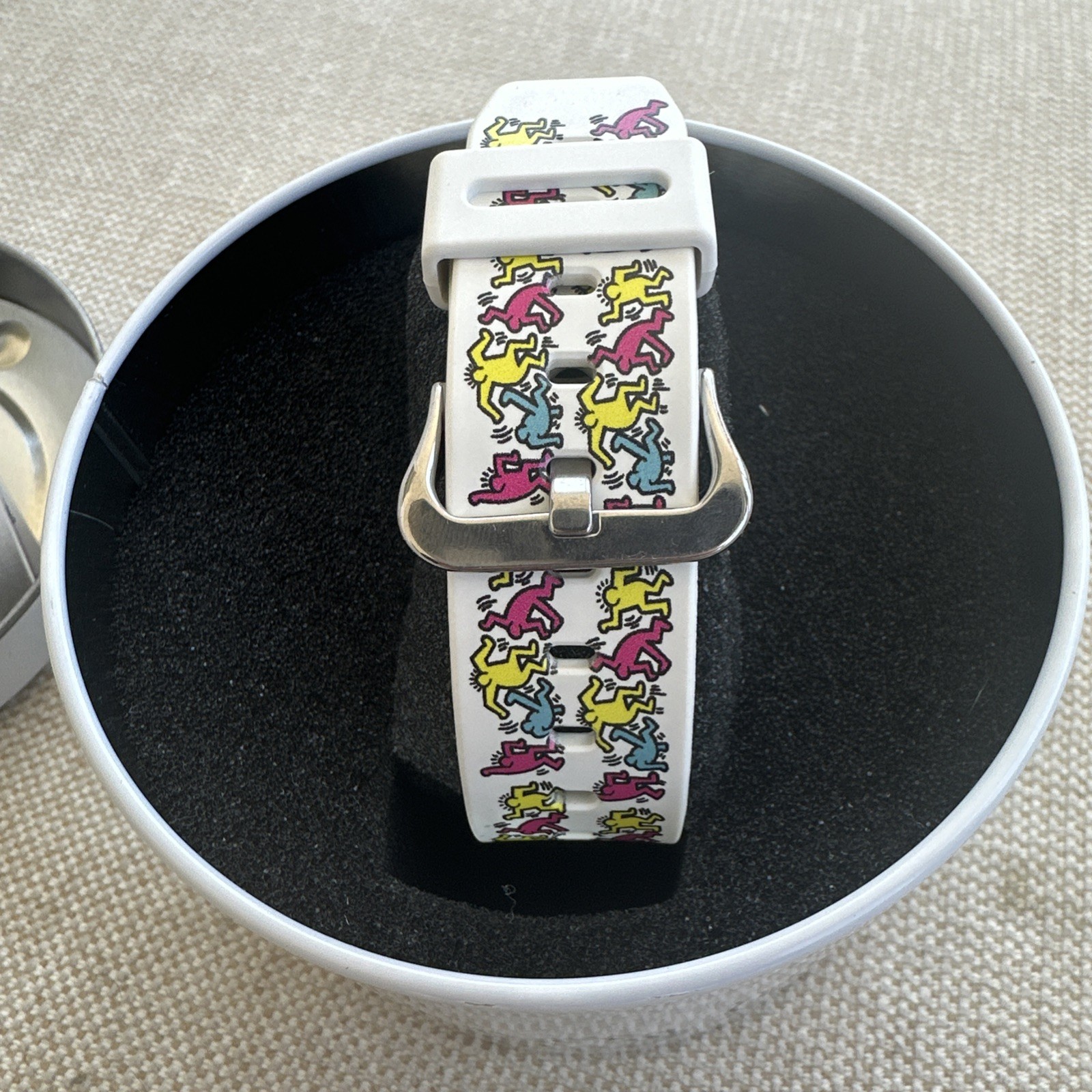 NEW! Casio G-SHOCK × KEITH HARING Men’s DW-5600VT Limited Edition Watch RARE!