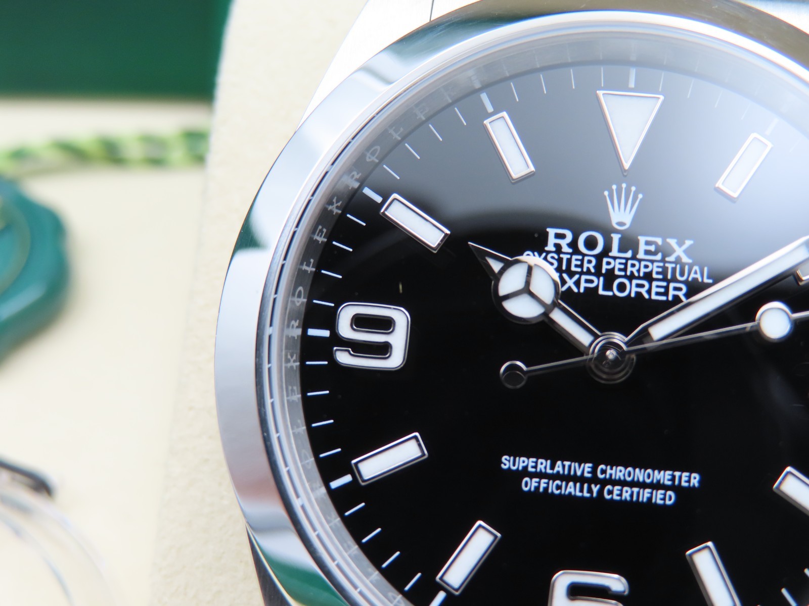 2025 Rolex Explorer I 224270 Black Dial Men’s 40mm Pre-Owned Wristwatch Full Set