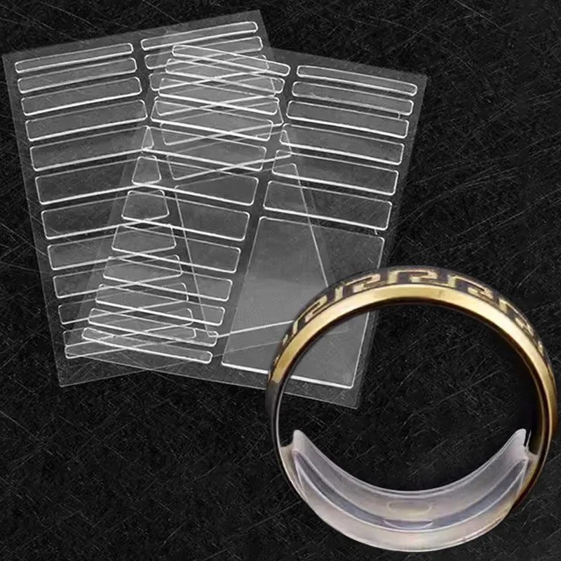 Clear Ring Size Adjuster Silicone Tightener for Loose Rings Any Size