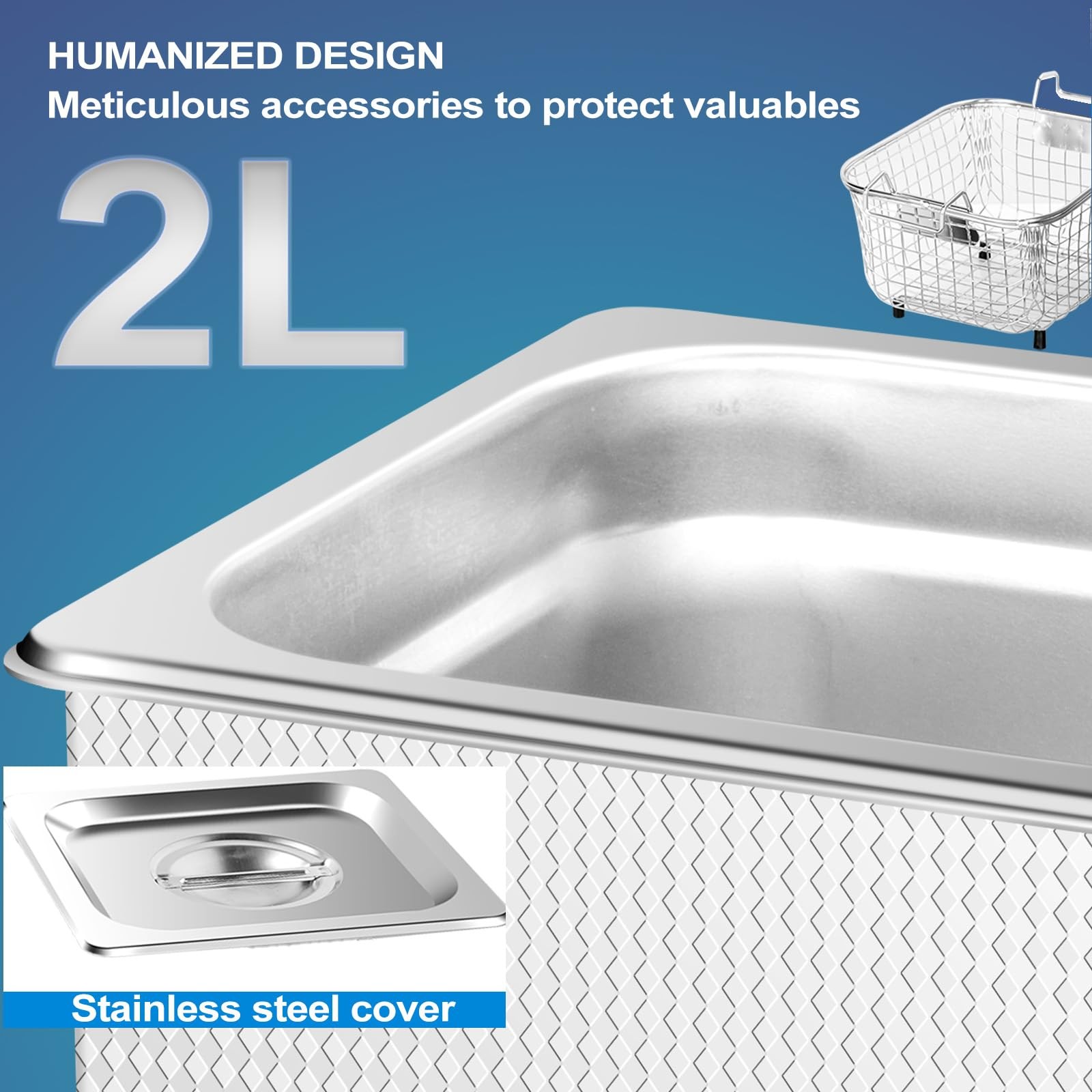 Jewelry Cleaner Ultrasonic Machine Professional Lab Ultrasonic Cleaner With D…