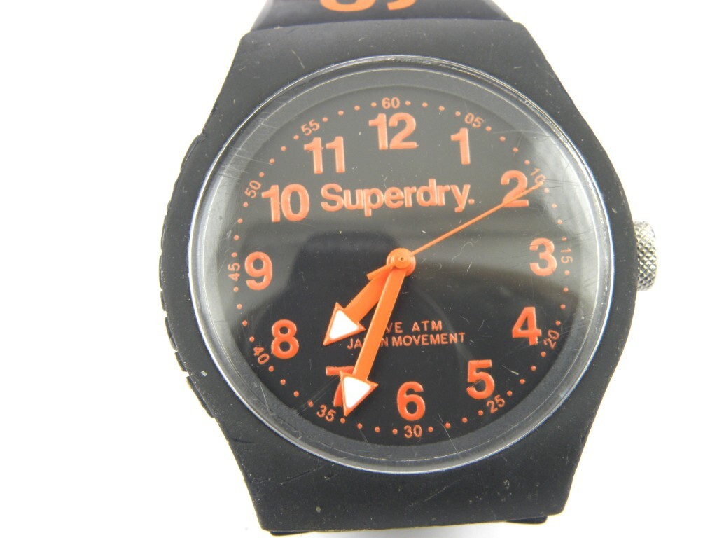 Men’s SuperDry SYG164B Quartz Sports Watch – 50m