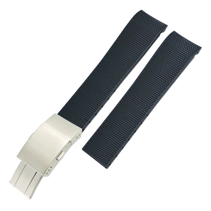 19 20 21mm Silicone Rubber Watch Band Strap Fits Longines Conquest HydroConquest
