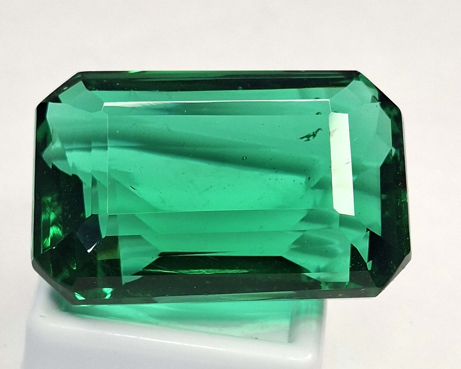 Fabulous Emerald Cut Emerald Green 126-128 Ct Loose Certified Gemstone RK1115