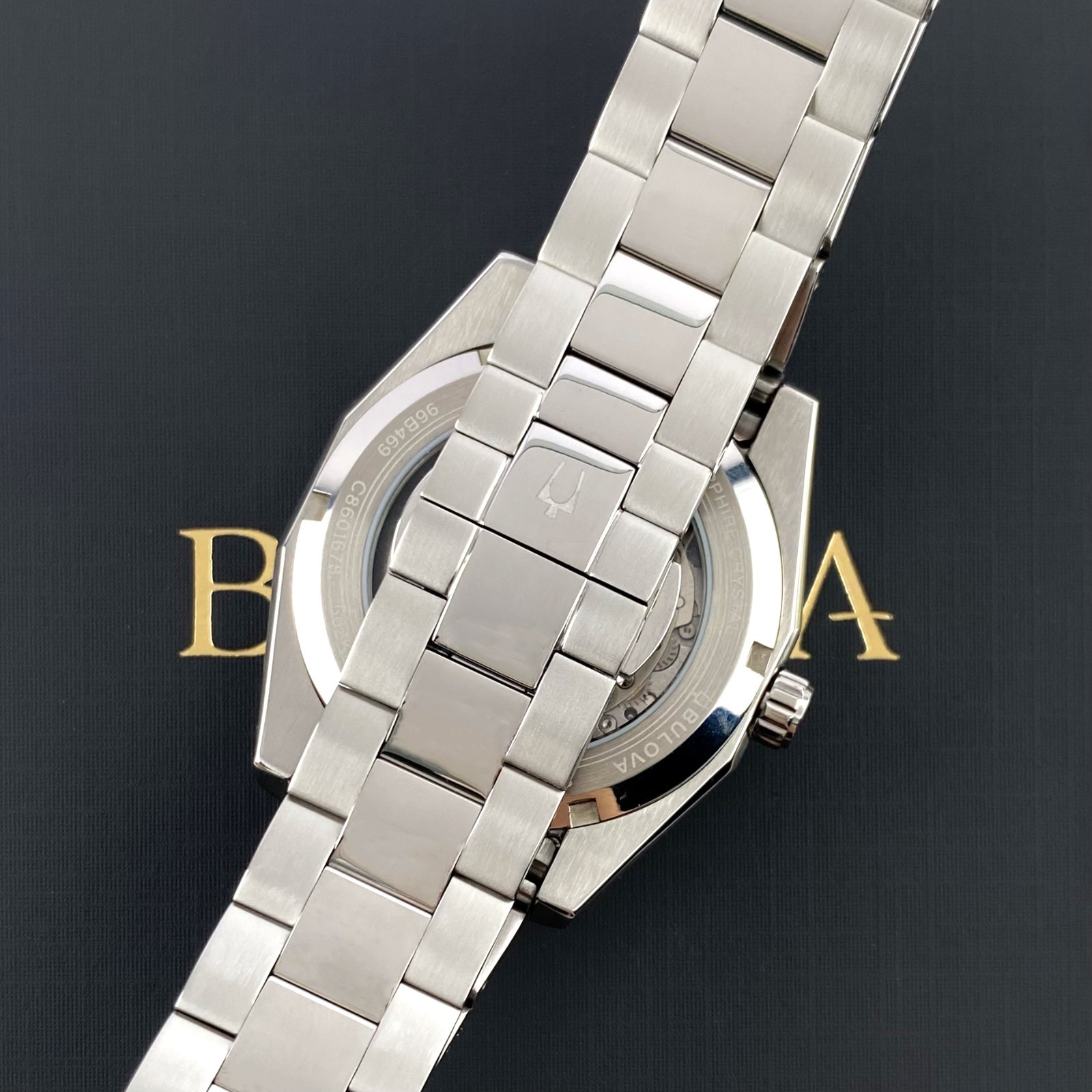 Bulova Surveyor 96B470 Automatic 39mm Brown Dial Stainless Steel Men’s Watch
