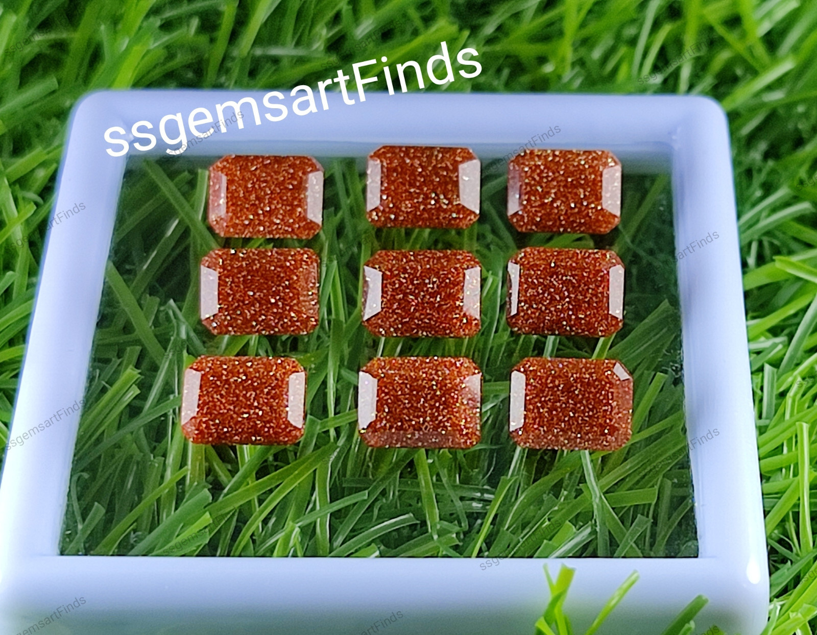 Natural gold Sandstone Faceted octagon Shape Loose Gemstone For Making Jewelry
