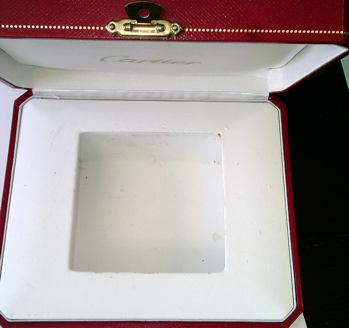 2017 Cartier Calibre de Cartier 42mm. Auto. Leather. FULL SET. NEEDS WORK.