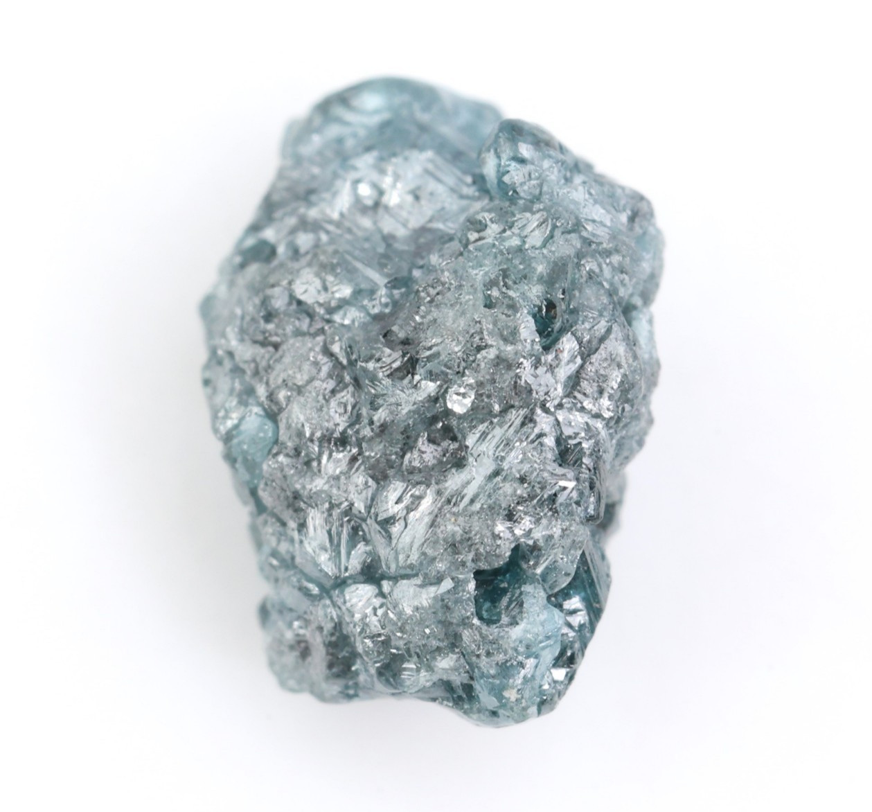 1.09Ct Blue Natural Rough Diamond l Loose Raw Uncut Diamond For Use Fine Jewelry