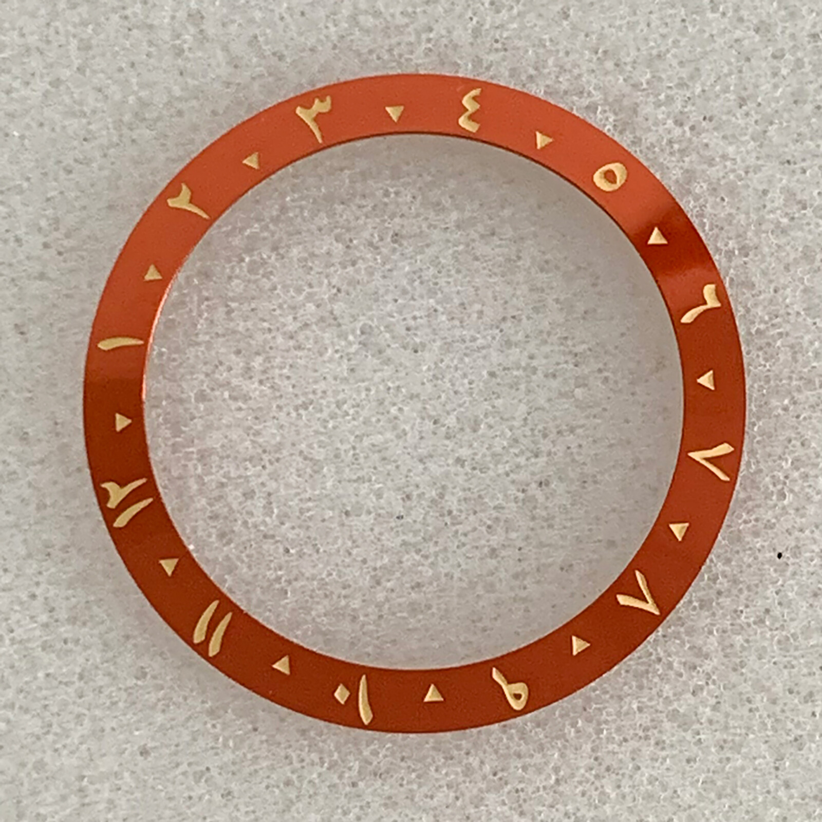 38mm*30.5mm Watch Bezel Insert For 40MM SUB GMT Watch Replacement Accessories