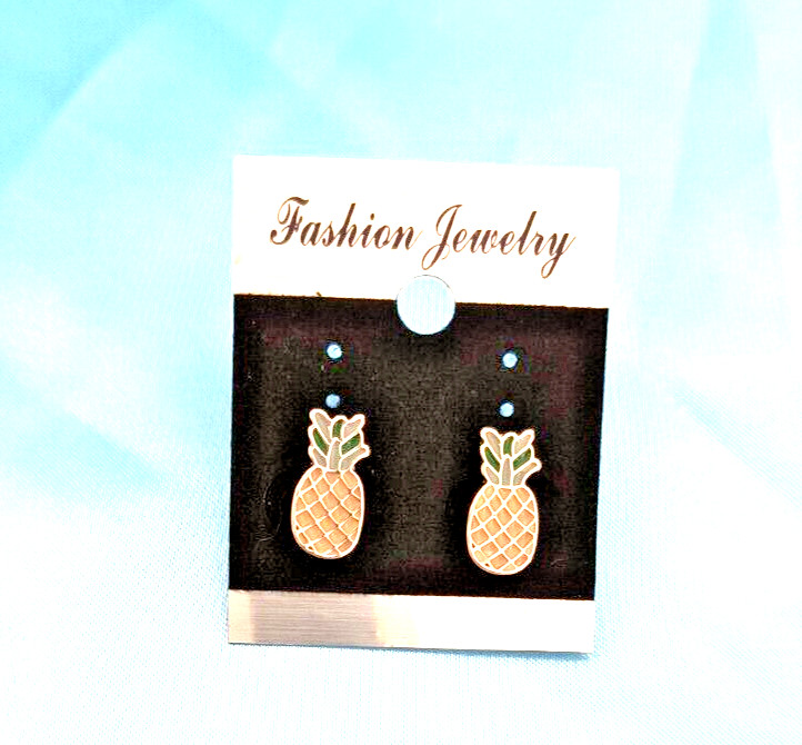 New Fashion Jewelry Girls Teens Post/Stud Earrings Pineapples Multicolor