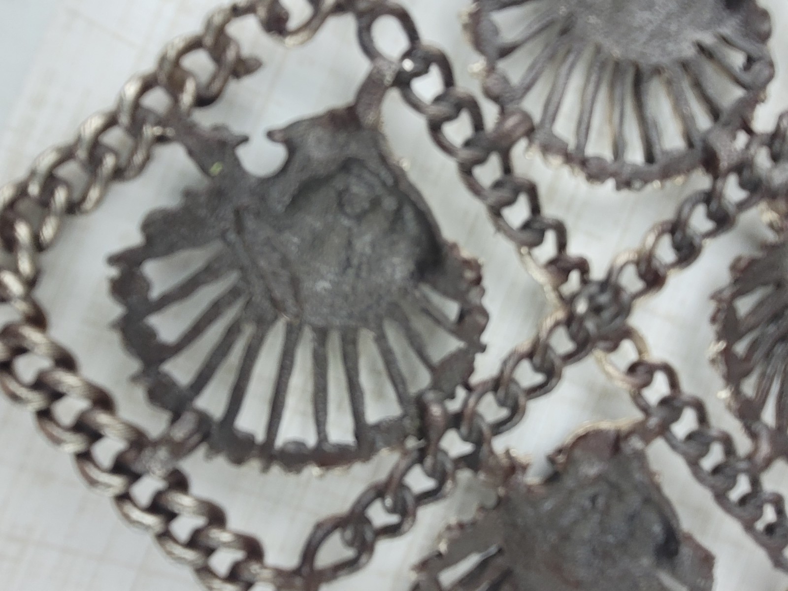 RARE MCM Tortolani Lion Pendant Choker Necklace 17″ EXTRA LARGE PENDANT 5″ READ
