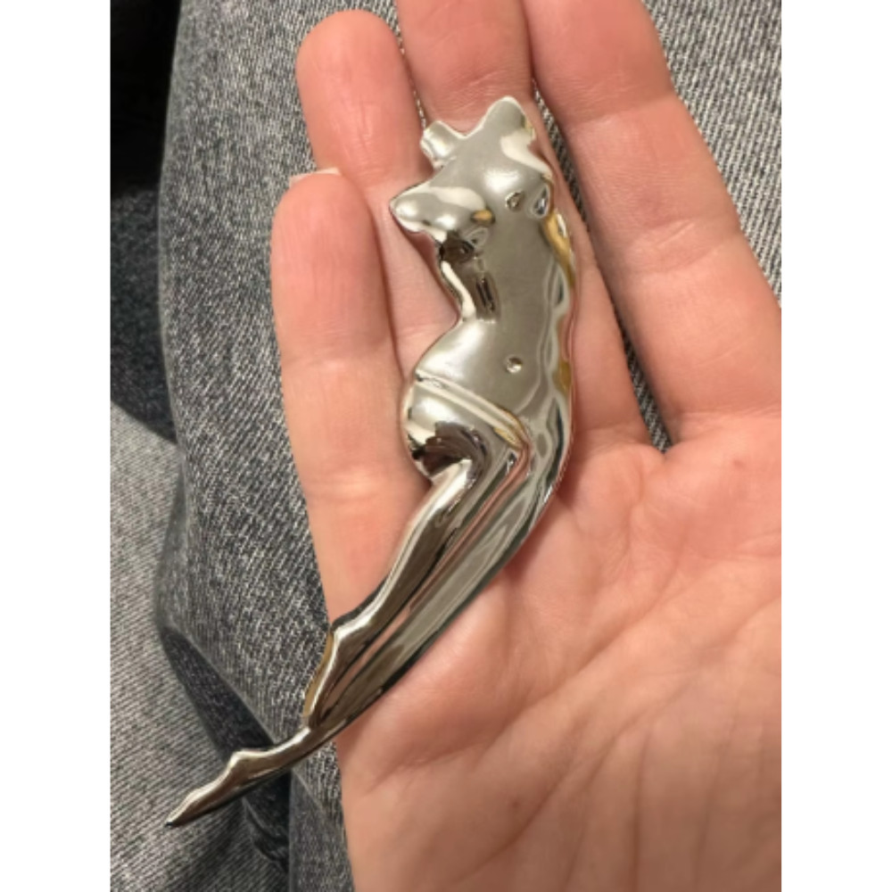 Beauty Lady Body Brooch Figure Fashion Women Men Pins Jewelry Gift USA