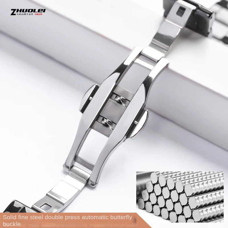 20*11mm Ceramic Watch Band Strap Forgucci Omega GC Guess Dior Pasha Bracelet