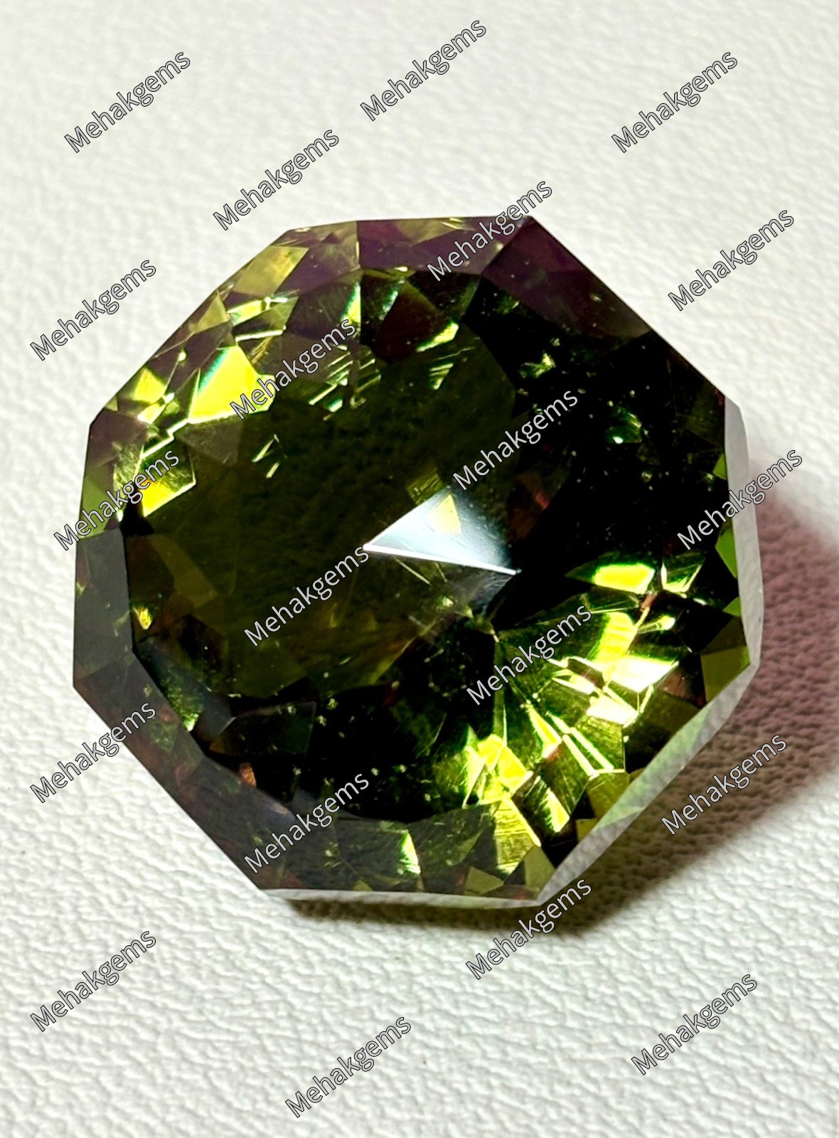 103 Carat Zultanite Gemstone, Octagon Cut, Color Change Diaspore Loose Stone
