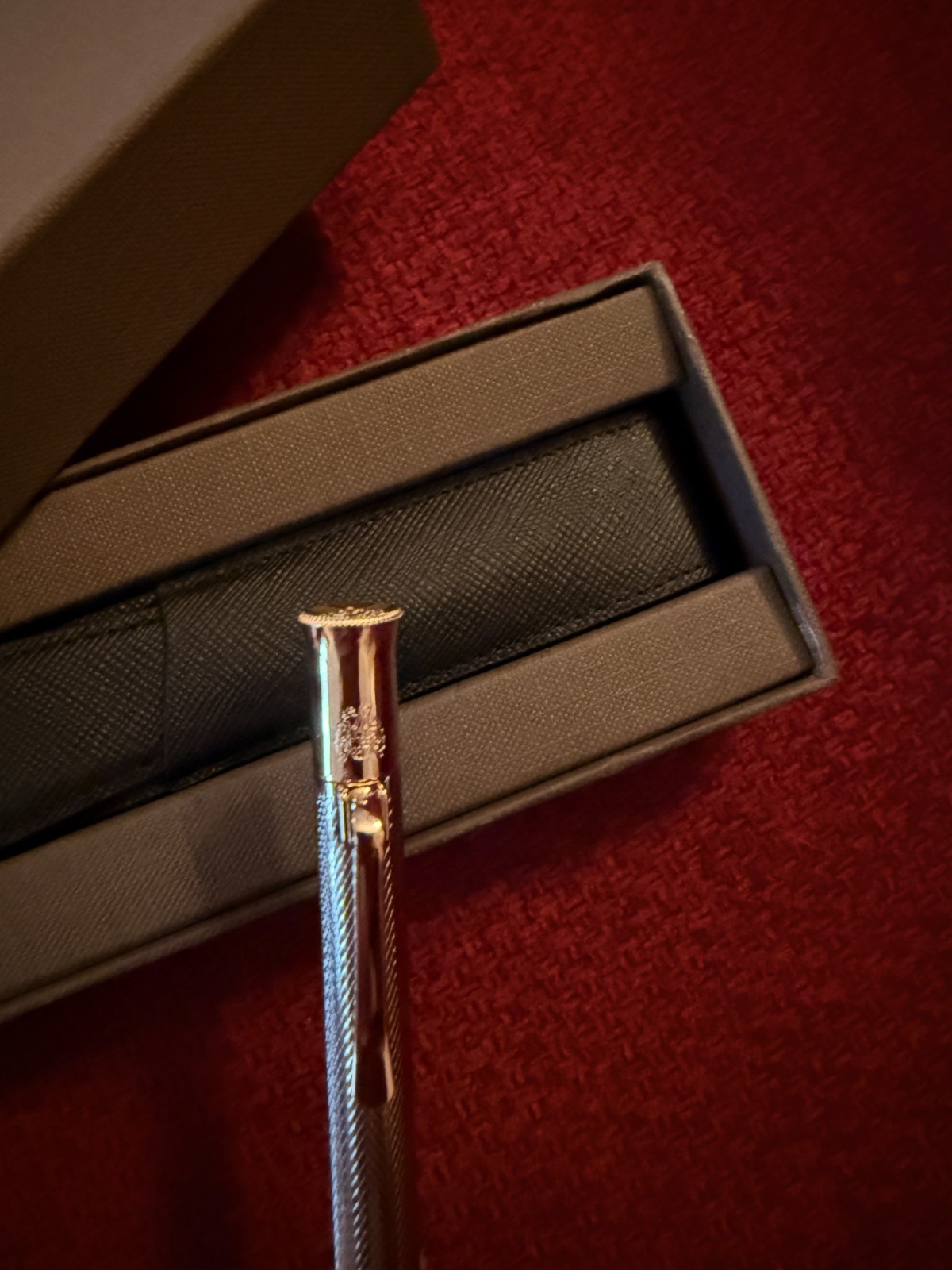 Collectible Patek Philippe & Graf von Faber-Castell Yellow Gold Finnish Pen Set