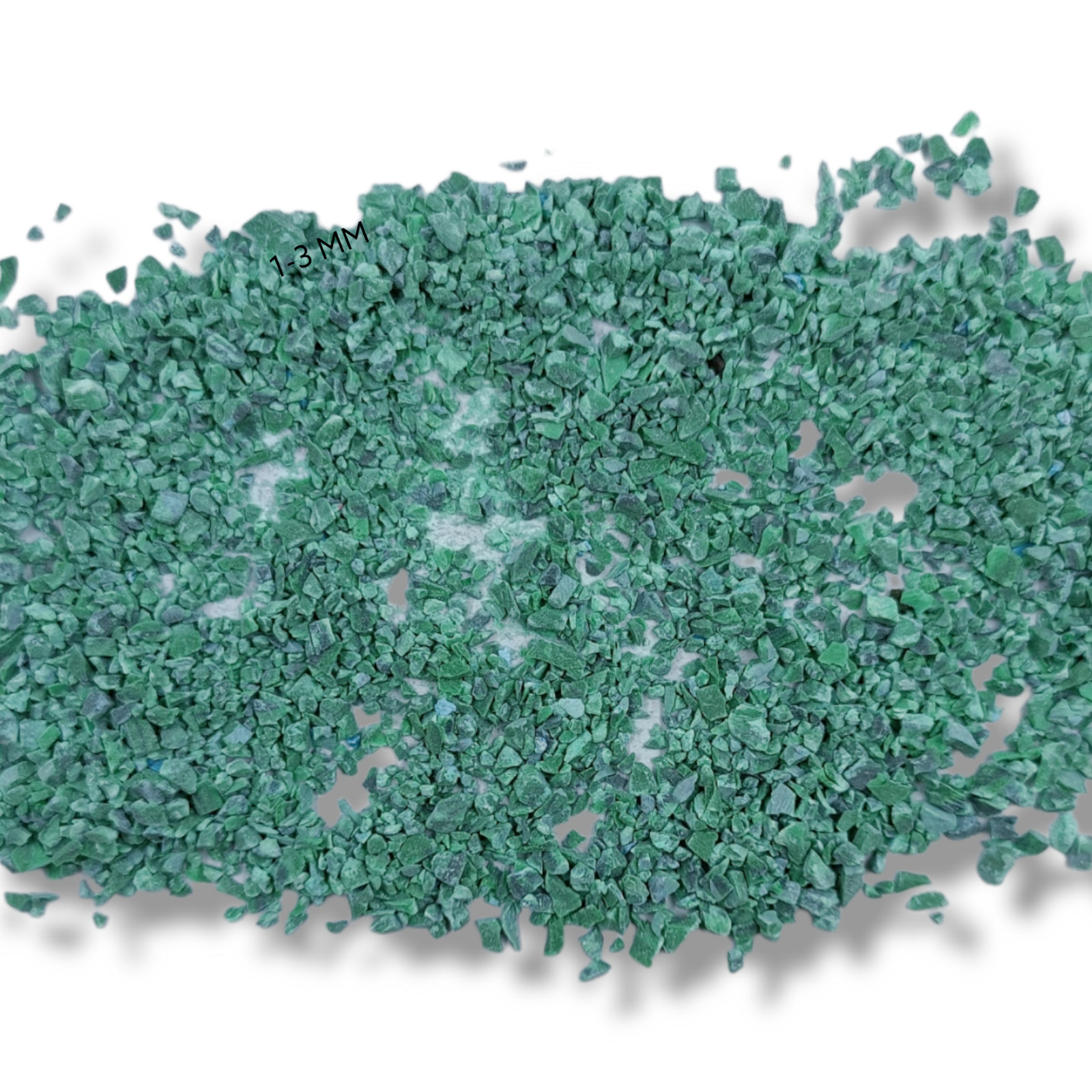 Crushed Malachite Gemstone Coarse Stone Inlay Woodworking Powder Inlay