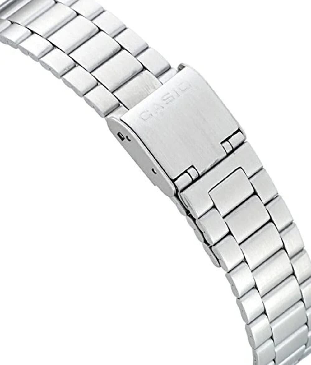 Men’s Watch Classic Digital Dial Stainless Steel Bracelet A158W-1 A168W-CASIO