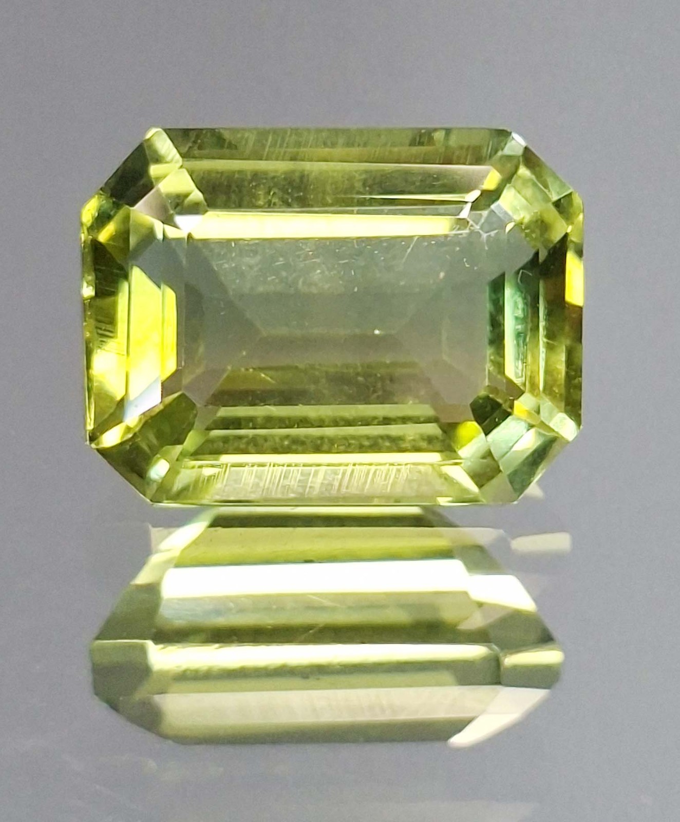 Bi-Colour Tourmaline Natural Emerald Cut 10-12 Ct Certified Loose Gemstone SP299
