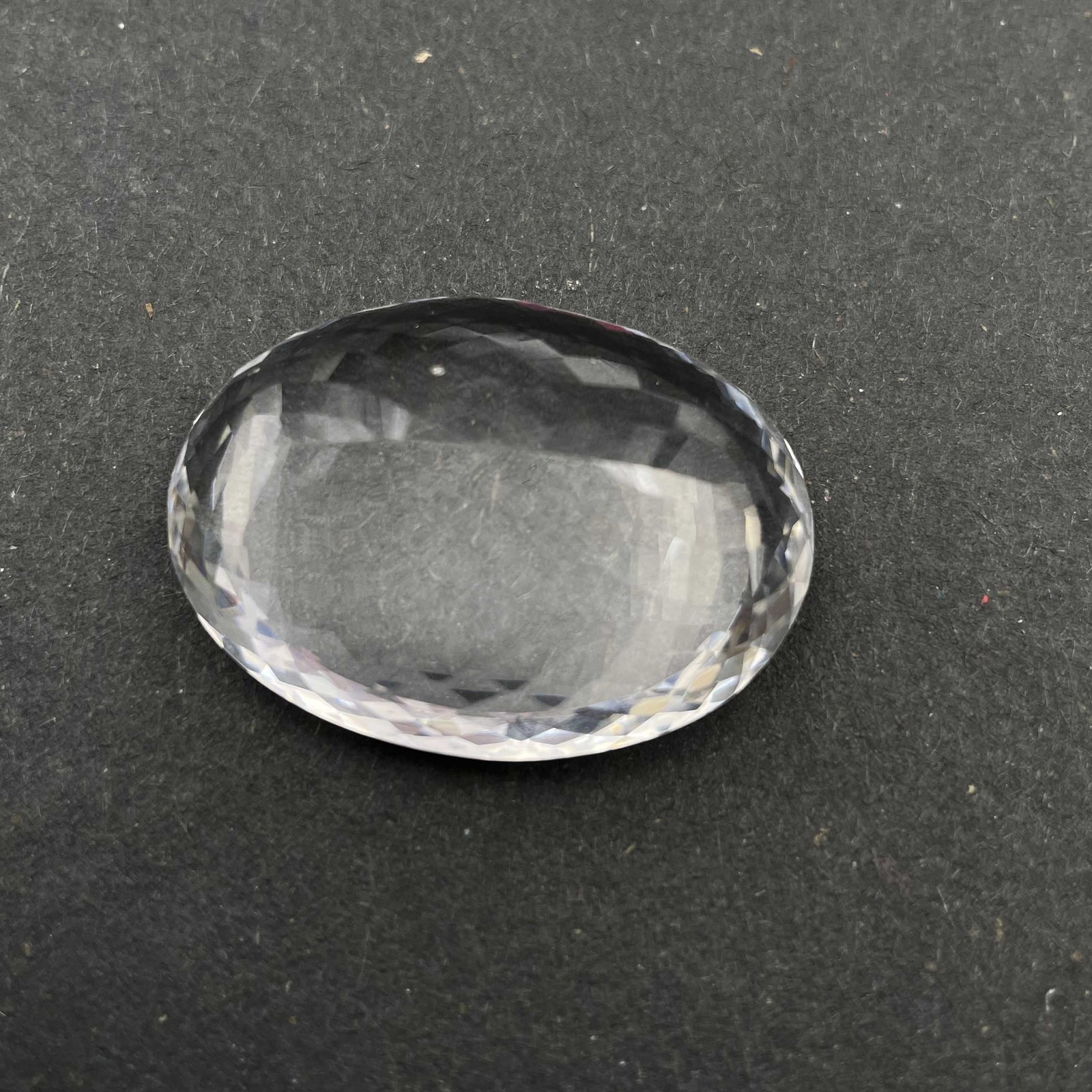Natural Crystal Quartz Oval Cut Flawless Gemstone 25*37 MM 109 CT
