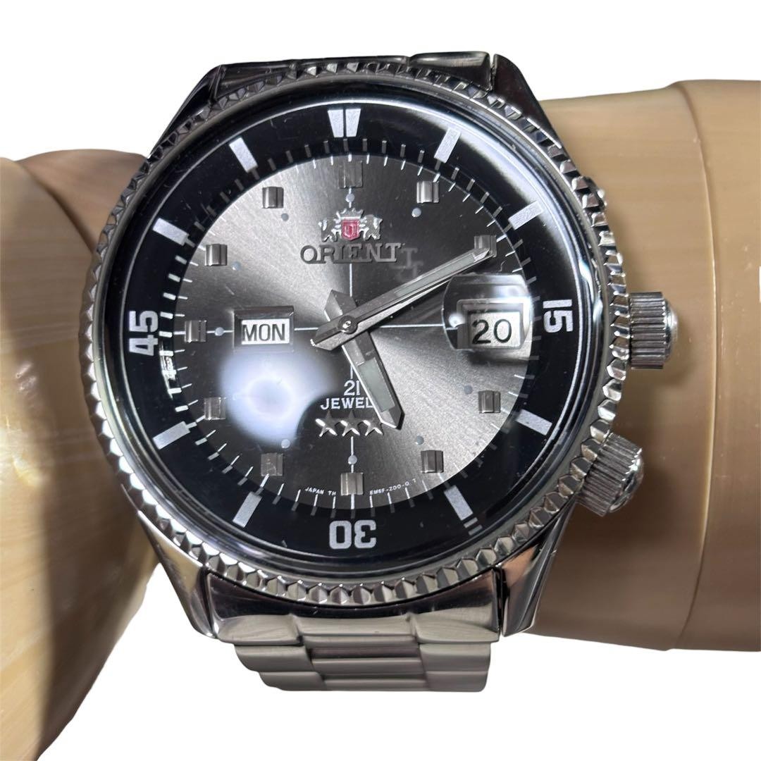 ORIENT King Master EM6F-C2-B Automatic Watch From Japan