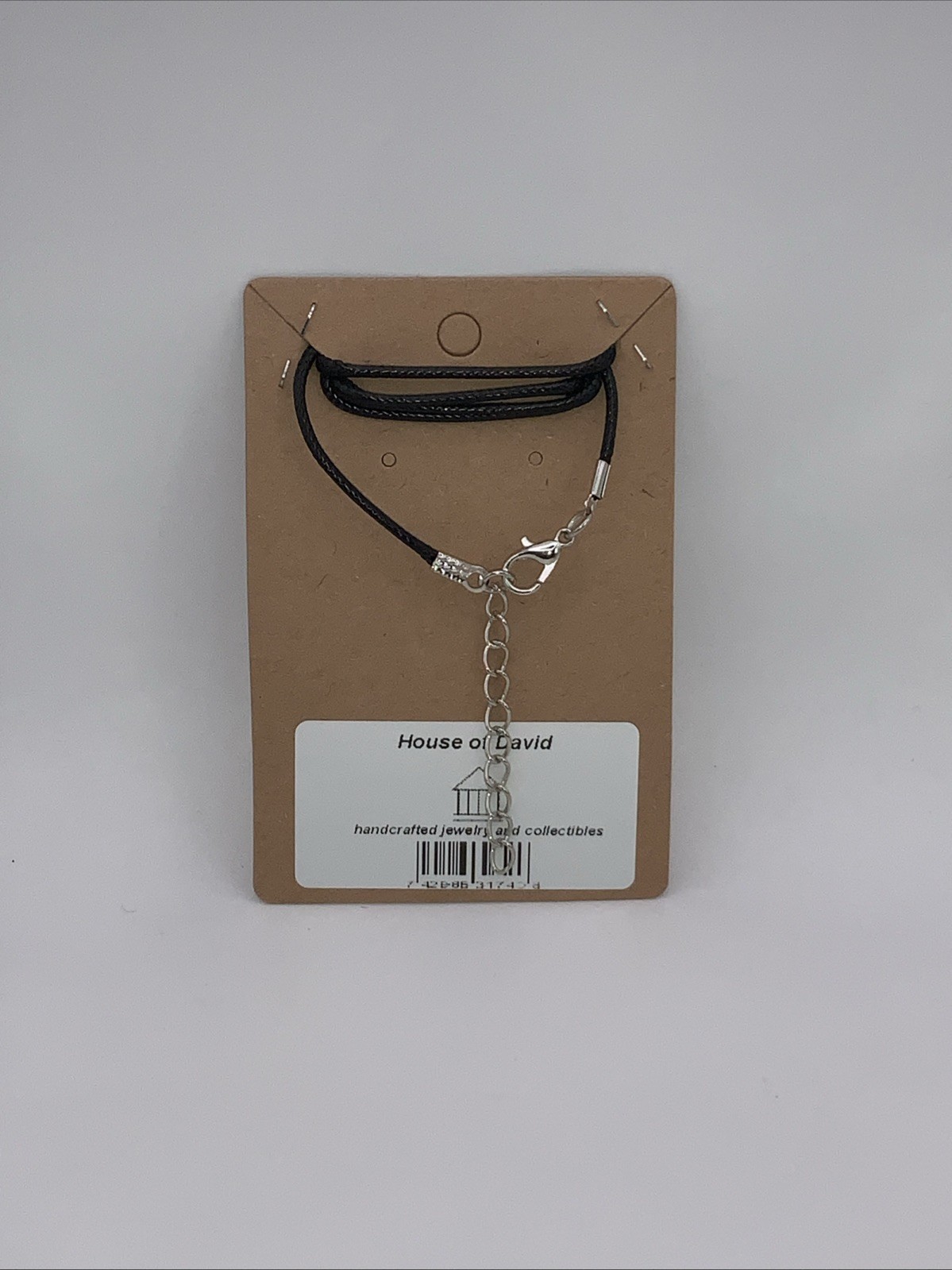 House Of David Handmade Artesian Cross Necklace Pink One Of A Kind 18 in