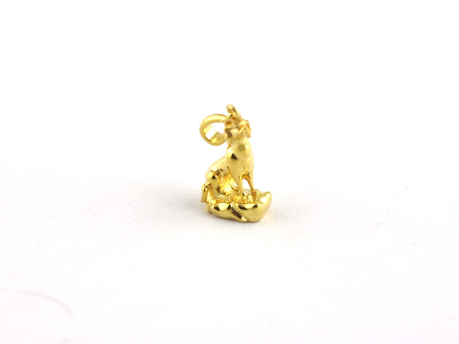 925 Sterling Silver Dog Charm Pendant, Dog Lover Dainty Pendant, Graduation Gift