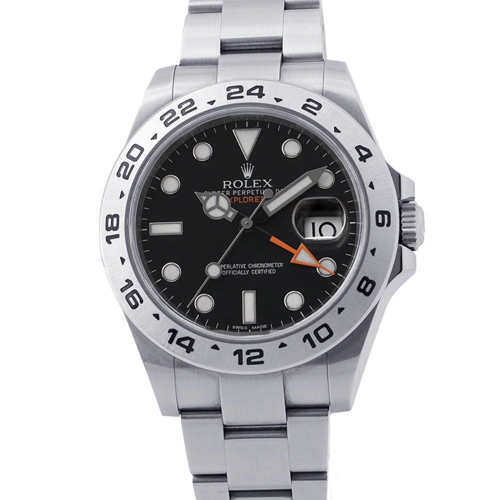 ROLEX Explorer II 42mm Stainless Steel Black Dial 216570