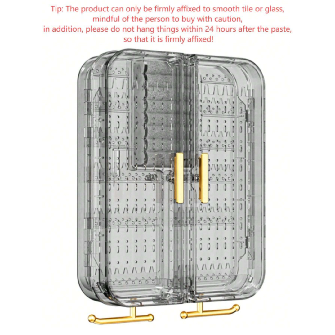 Jewelry Storage Organizer Multipurpose Wall Hanging Double Side Jewelry Box