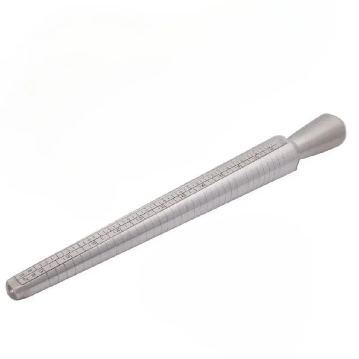 Metal Ring Size Gauges Set Measuring Ring with Mandrel Sizer Finger Sizing HO