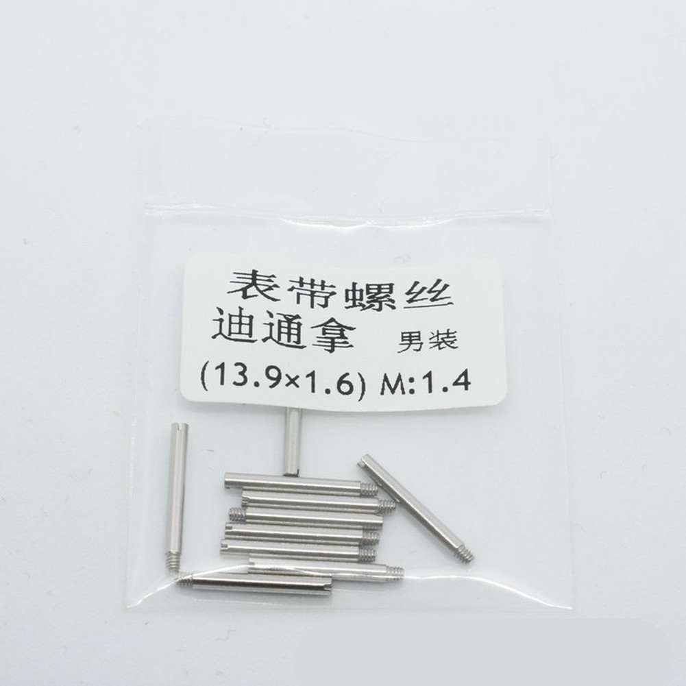 13.9*1.6mm Watch Band Link Pin Bracelet Screw Pins For Daytona Watch Strap cc