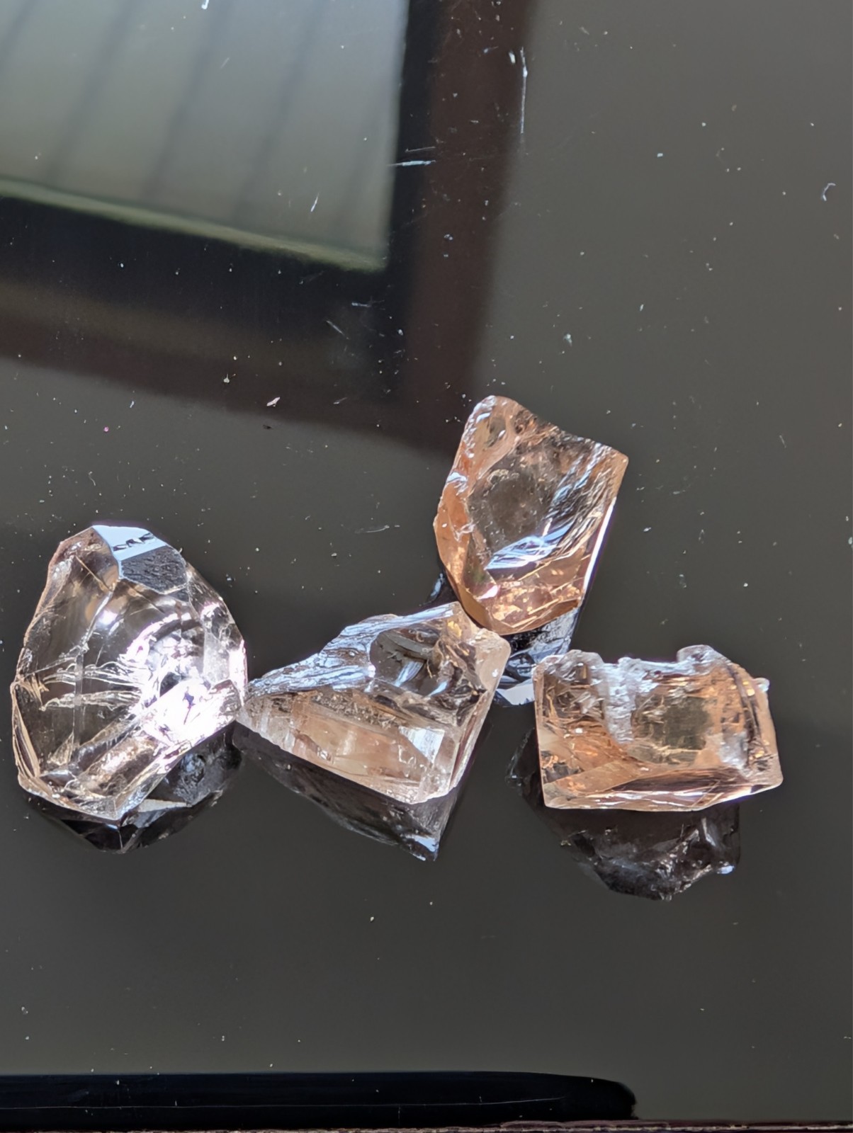 USA seller 25.81 ct IF Imperial Topaz facet rough gemstone specimen