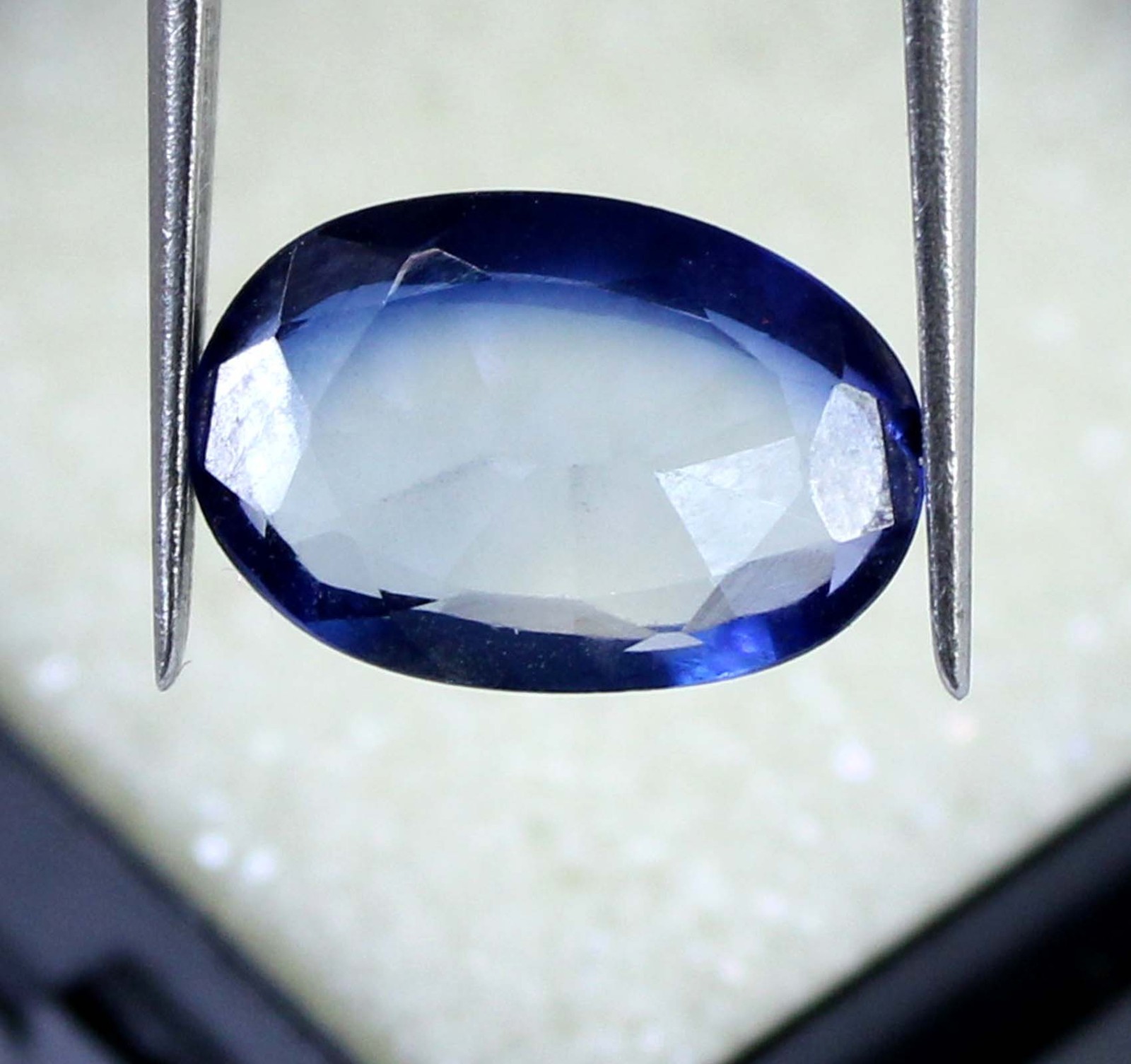 Natural Blue Sapphire 3 Carat Oval Gemstone Certified T13696 Anniversary Gift