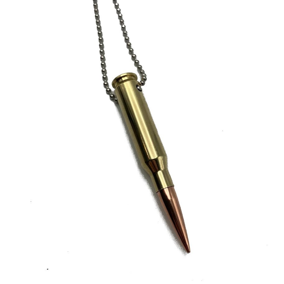 Bullet Necklace, Military, Police, Hunting and Shooting