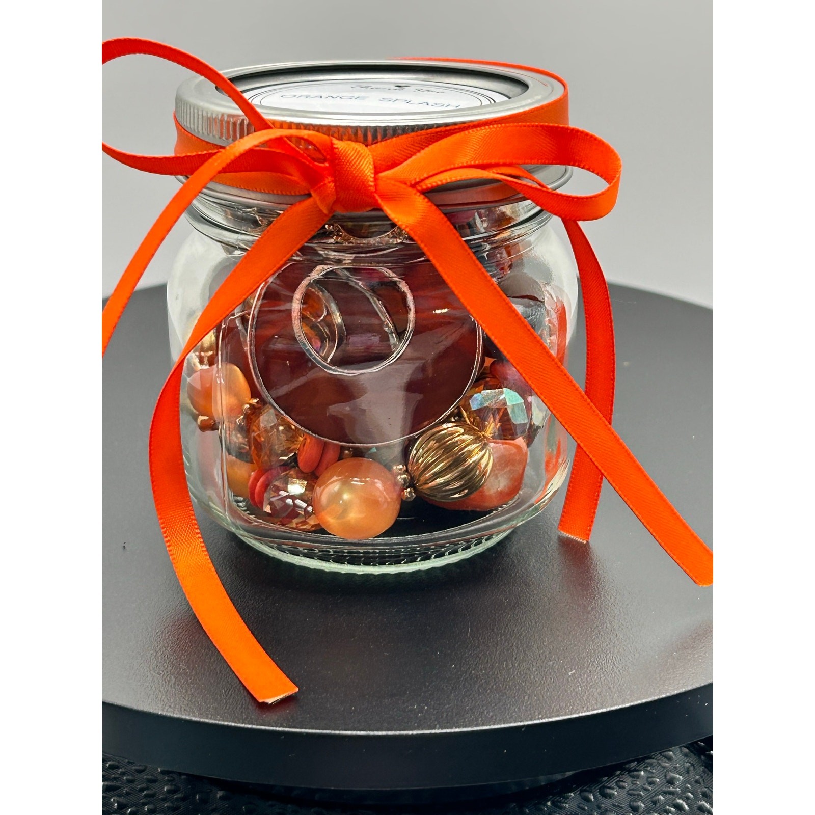 Prom & Wedding, Graduation, Jewelry Mystery Jar – Orange Splash Collection