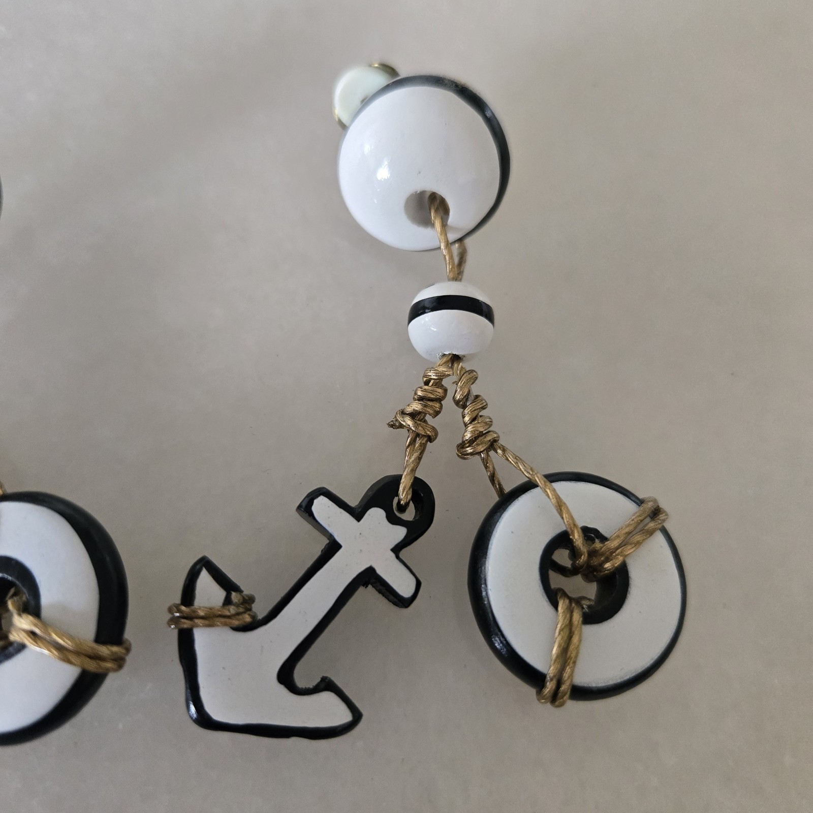 Vintage Nautical Clip On Earrings, Cruise, Party, Beach, Vacation