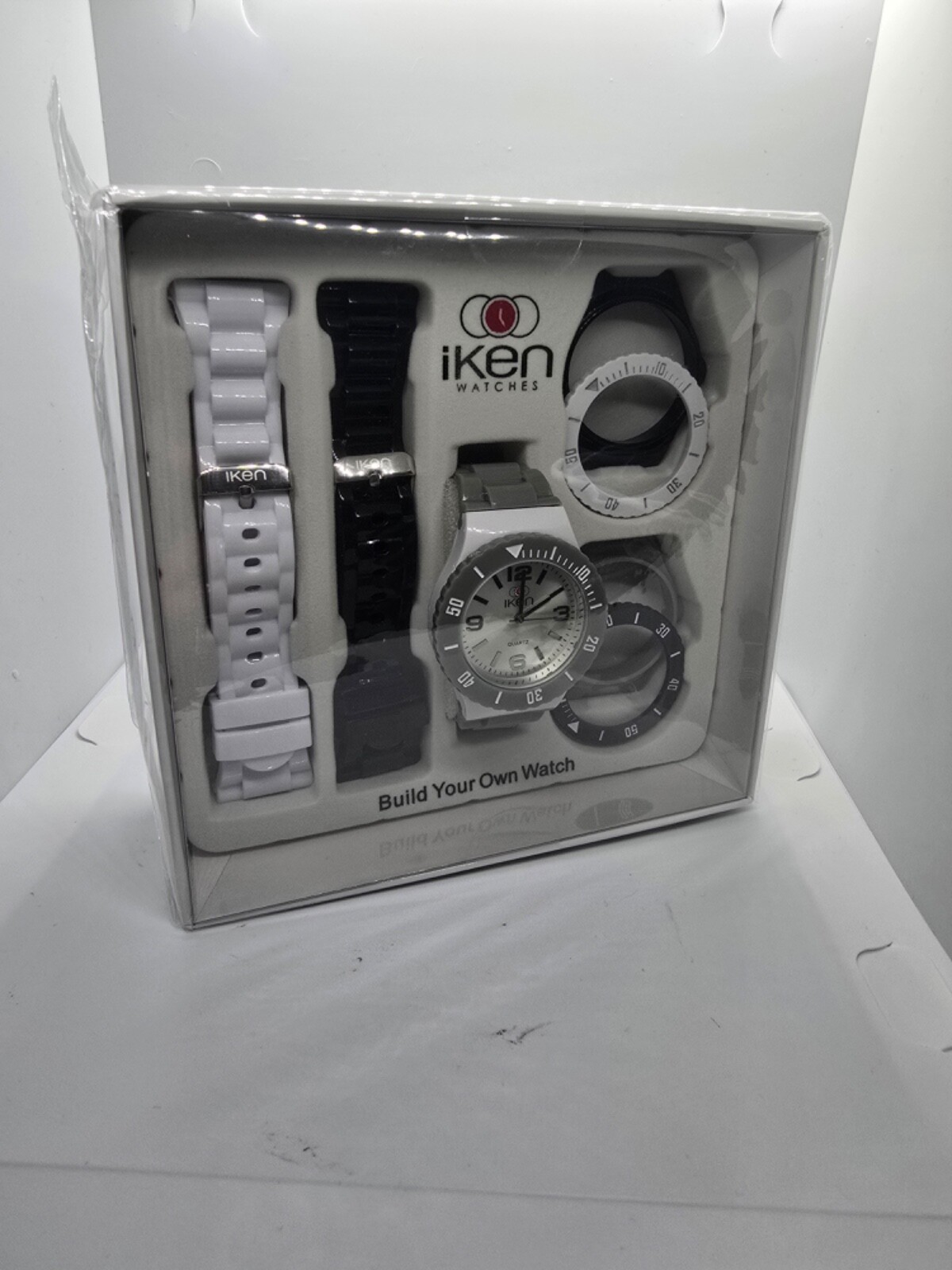 Iken Watch Build Your Own Watch Over 80 Combinations Quartz Black White Gray