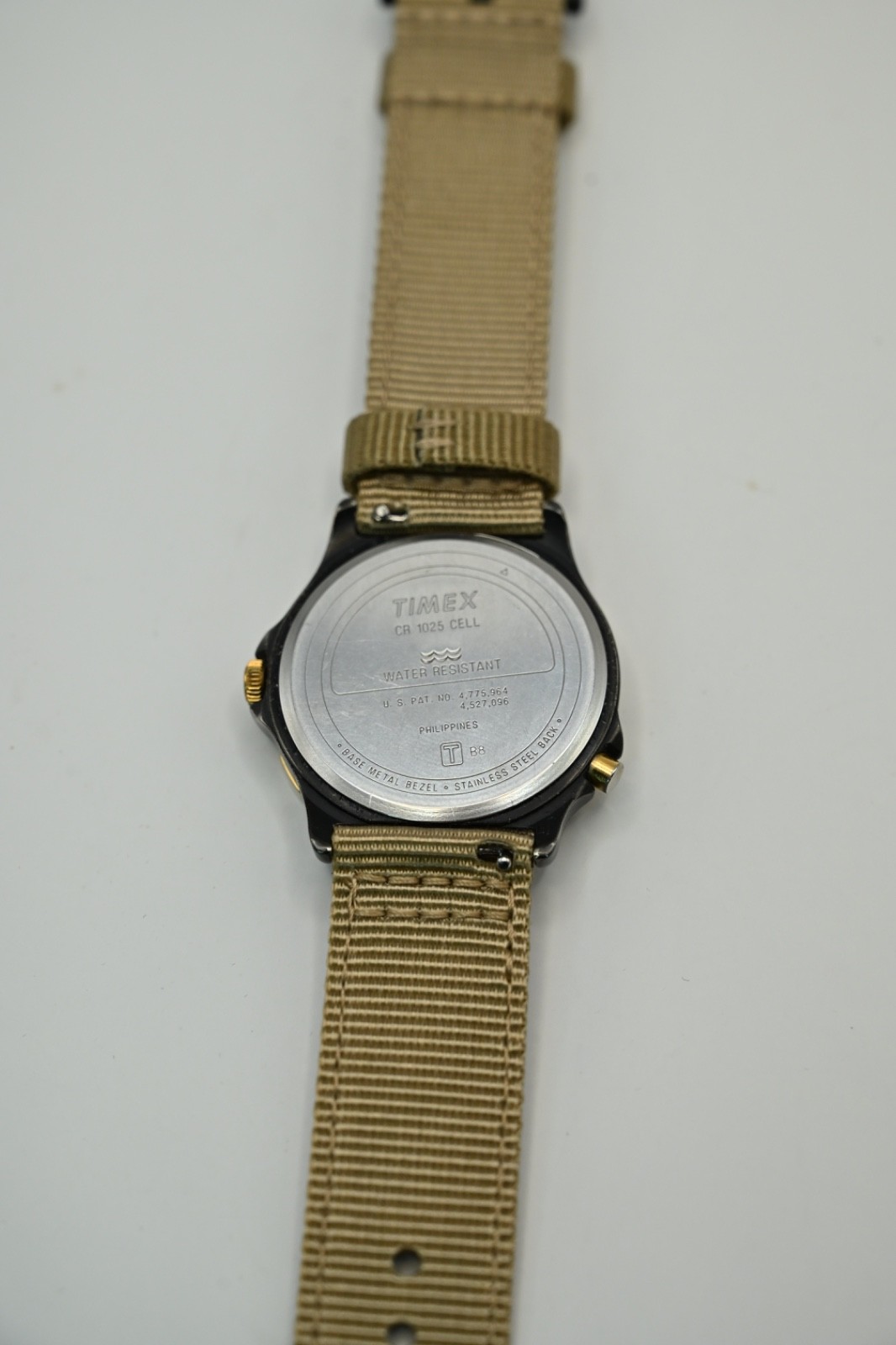 Vintage 1994 Timex Indiglo Watch 37mm, Adventure Compass, Ref: 38001