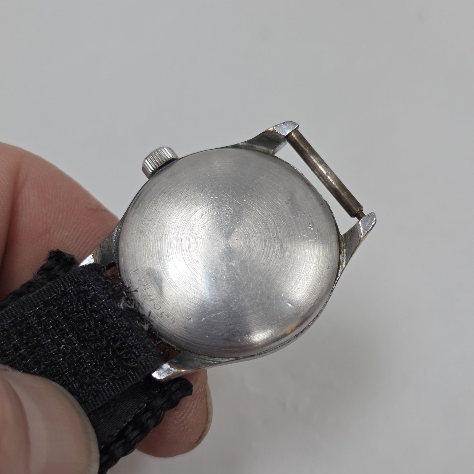 Vintage Mens Wyler Military Style Swiss 1940s Wrist Watch Mechanical Wind Up