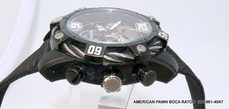 Invicta Marvel Punisher Chronograph Men’s Watch Black Bolt 51mm 33163 Limited Ed