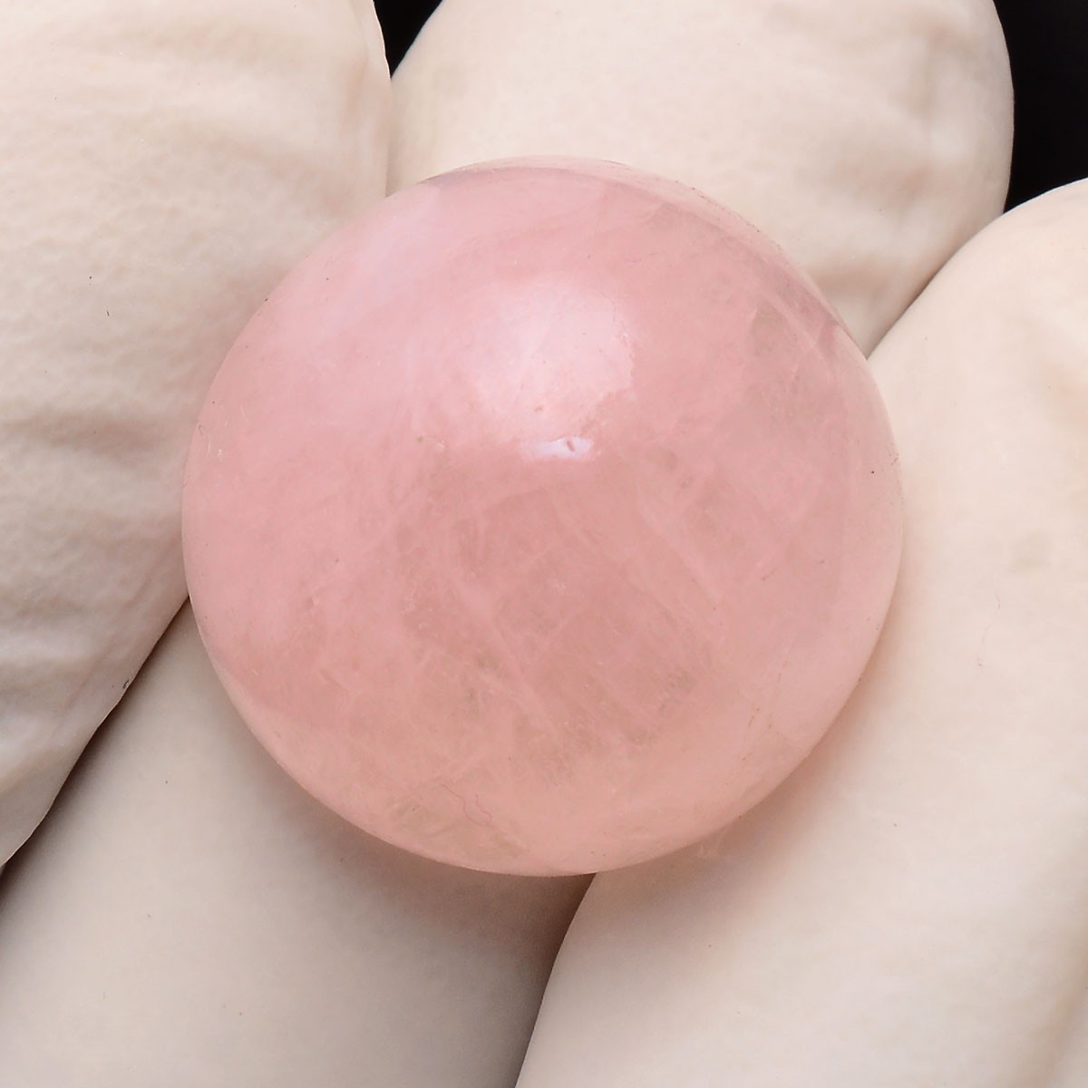 Tranquil Beauty~ 28.00 Cts Natural Morganite 18mm Round Cabochon Loose Gemstone
