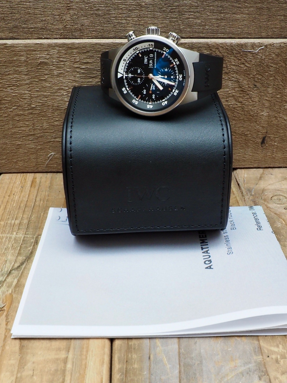IWC Aquatimer Original Chronograph 99% LNIB (Unpolished) RARE Condition IW371933