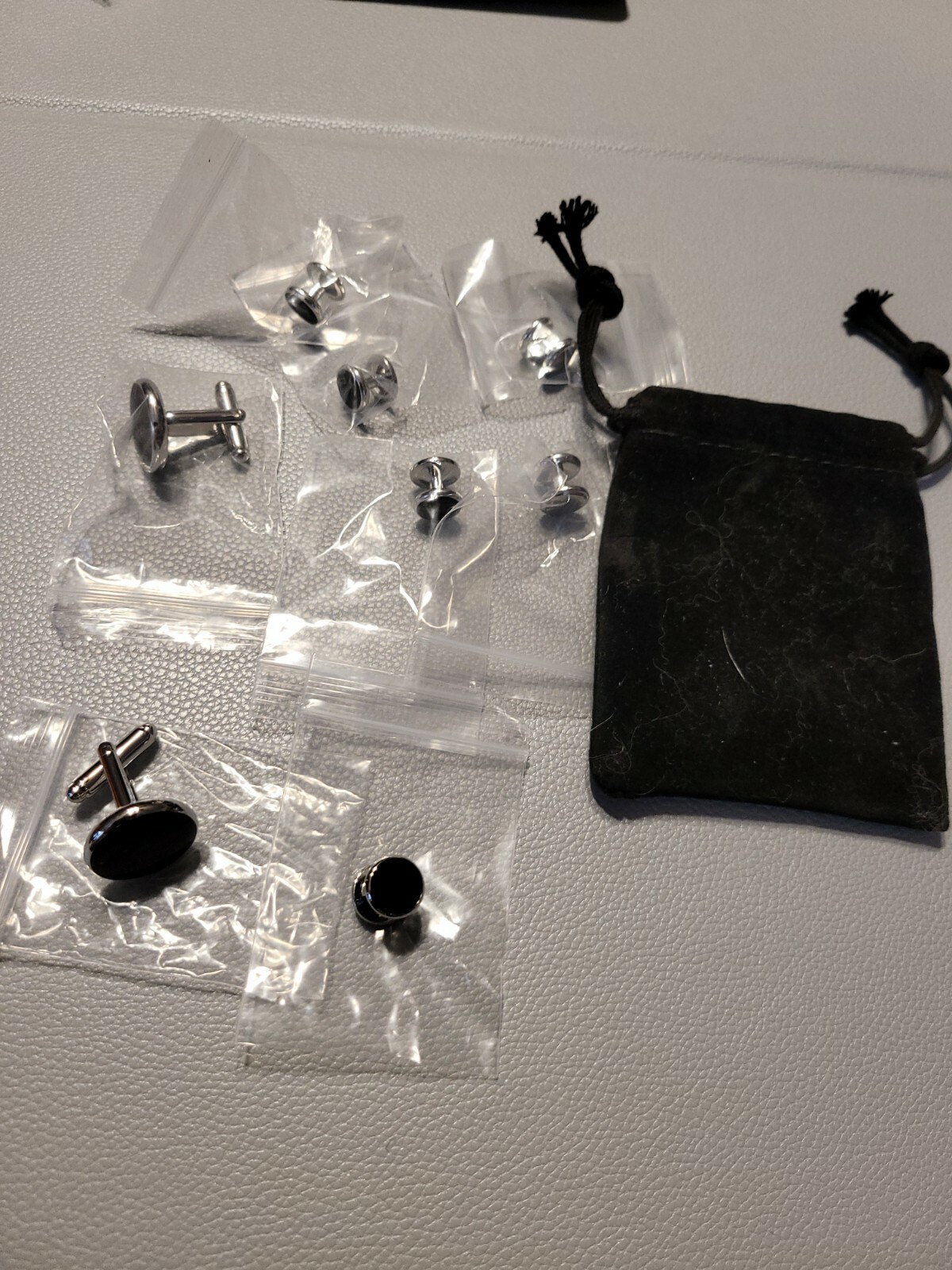 8 Rovtop Cufflinks and Studs Set for Tuxedo Shirts Business Wedding